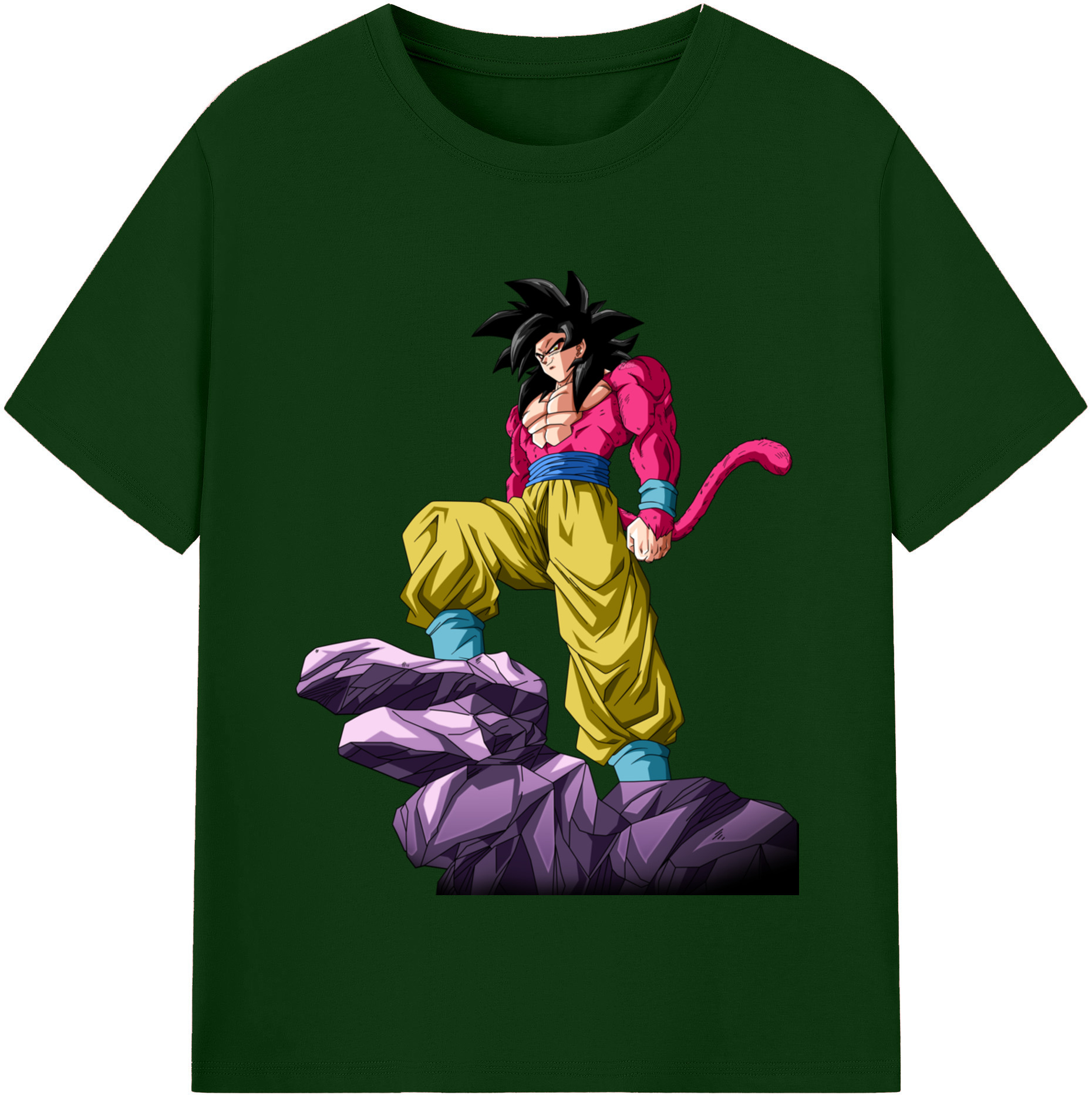 （画像用） ドラゴンボール 孫悟空（そん ごくう）Son Goku カカロット DRAGON BALL Kakarotto 綿100％半袖Tシャツ（フロントプリント）